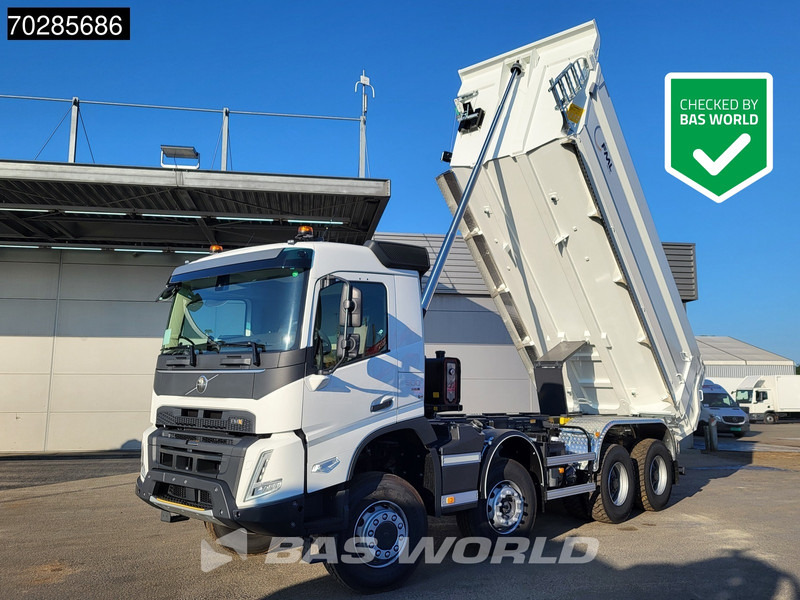 Volvo FMX 500 8X6 NEW! 18m3 KH-Kipper Steelsuspension Big-Axle Automatic Euro 6 - Camion benne: photos 1 Volvo FMX 500 8X6 NEW! 18m3 KH-Kipper Steelsuspension Big-Axle Automatic Euro 6 - Camion benne: photos 1