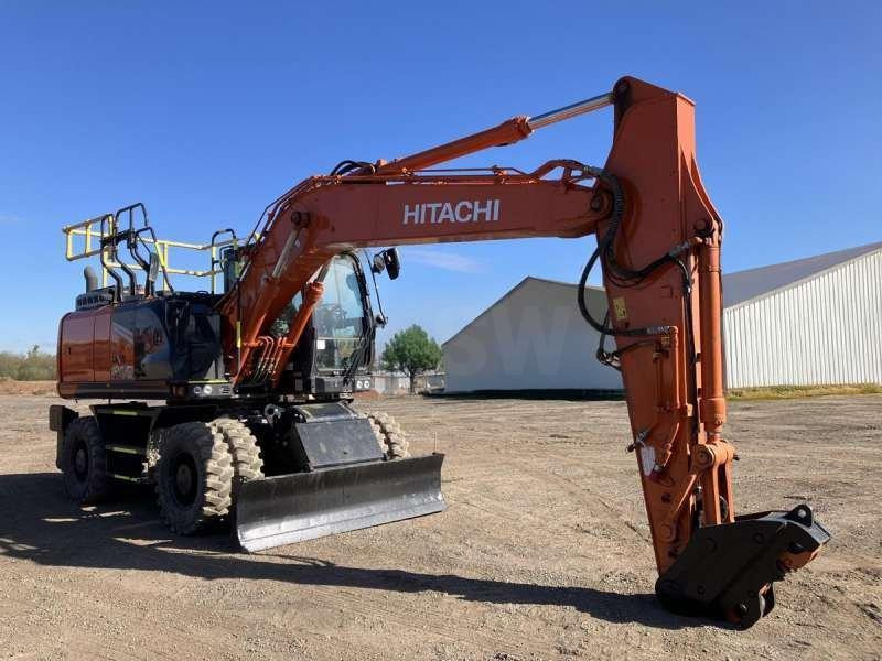 Hitachi ZX180W-7 - Pelle sur pneus: photos 2 Hitachi ZX180W-7 - Pelle sur pneus: photos 2