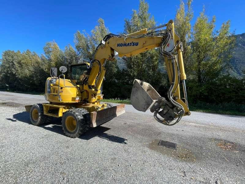 Komatsu PW118MR-8 - Pelle sur pneus: photos 2 Komatsu PW118MR-8 - Pelle sur pneus: photos 2