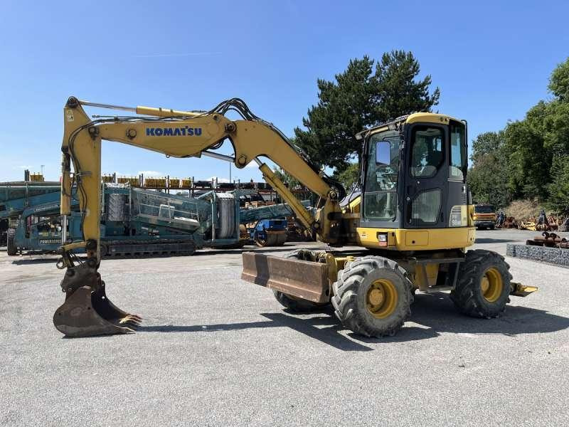 Komatsu PW98MR-6 - Pelle sur pneus: photos 3 Komatsu PW98MR-6 - Pelle sur pneus: photos 3