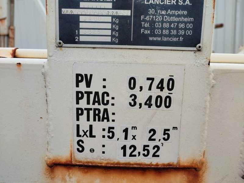 Remorque voiture LANCIER PORTE TOURET: photos 15