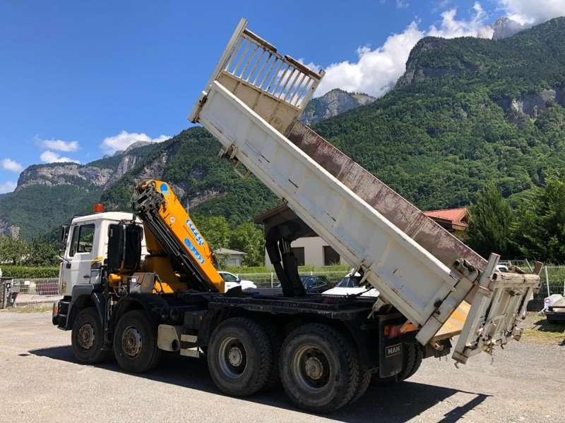 MAN GRUE F2000 - Camion benne: photos 3 MAN GRUE F2000 - Camion benne: photos 3
