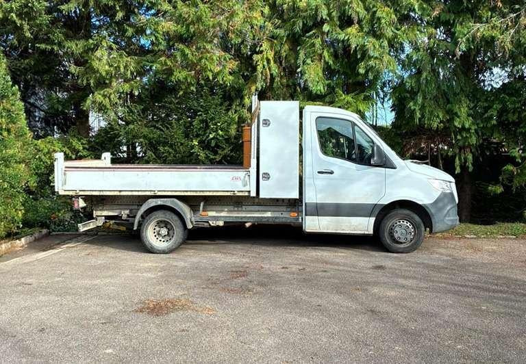 Mercedes Sprinter - Camion benne: photos 1 Mercedes Sprinter - Camion benne: photos 1