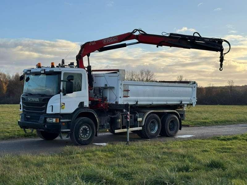 Scania A GRUE P360 - Camion benne: photos 2 Scania A GRUE P360 - Camion benne: photos 2