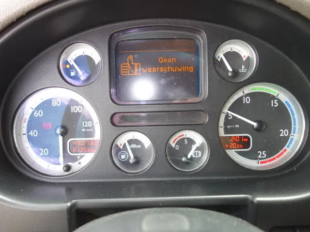 Camion plateau, Camion grue DAF CF 360 6X4 MANUAL GEAR STEELSPRINGS 18,5 TON PALFINKER: photos 11