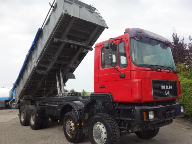 MAN 35-403 meiller kipper 8x6 - Camion benne: photos 1 MAN 35-403 meiller kipper 8x6 - Camion benne: photos 1