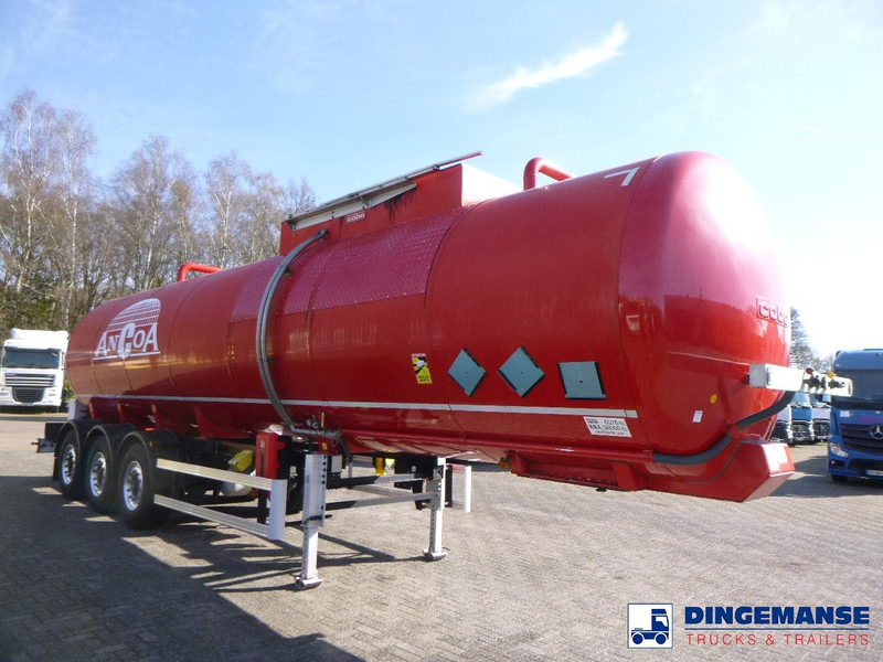 COBO Bitumen tank inox 34 m3 / 1 comp - Semi-remorque citerne: photos 2 COBO Bitumen tank inox 34 m3 / 1 comp - Semi-remorque citerne: photos 2