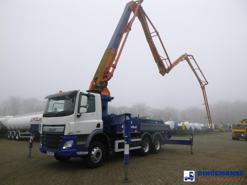 DAF CF 370 6X4 RHD Sermac 5Z36 concrete pump 36 m - Camion pompe: photos 1 DAF CF 370 6X4 RHD Sermac 5Z36 concrete pump 36 m - Camion pompe: photos 1