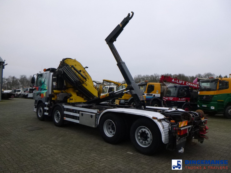 DAF CF 85.410 8x2 Hyva container hook + crane - Camion grue: photos 4 DAF CF 85.410 8x2 Hyva container hook + crane - Camion grue: photos 4