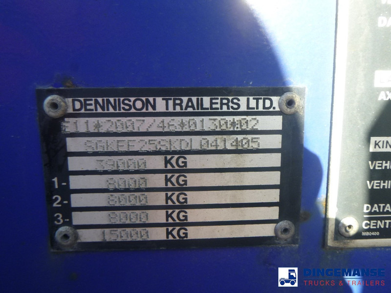 Camion porte-conteneur/ Caisse mobile Dennison 3-axle container trailer 20-30-40-45 ft: photos 13