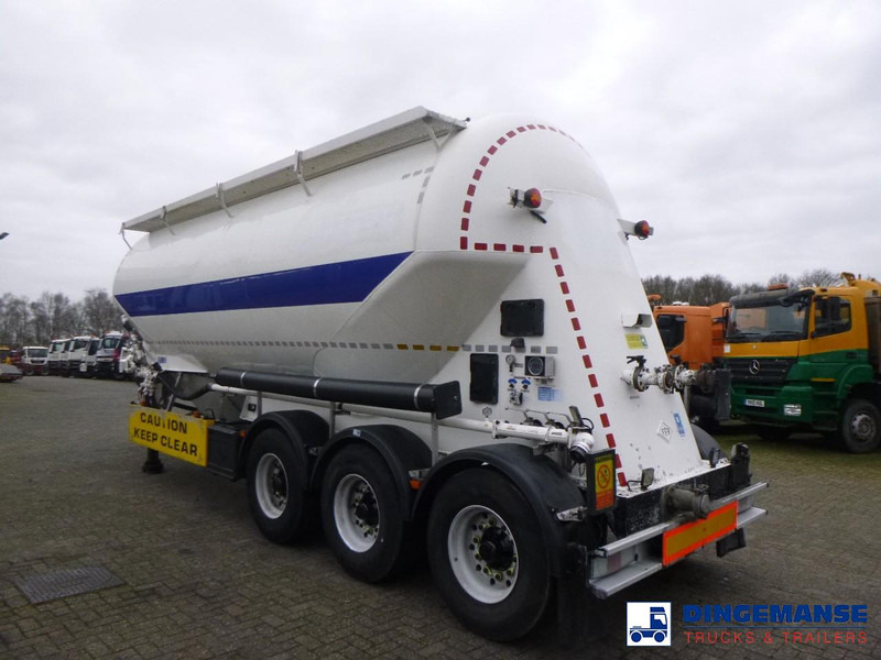 Feldbinder Powder tank alu 36 m3 / 1 comp - Semi-remorque citerne: photos 3 Feldbinder Powder tank alu 36 m3 / 1 comp - Semi-remorque citerne: photos 3