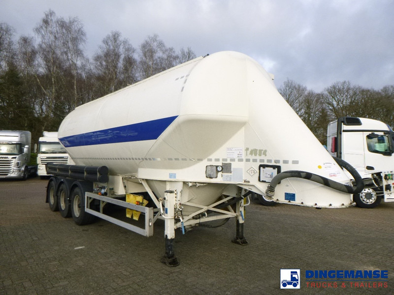 Feldbinder Powder tank alu 36 m3 / 1 comp - Semi-remorque citerne: photos 2 Feldbinder Powder tank alu 36 m3 / 1 comp - Semi-remorque citerne: photos 2