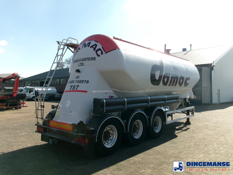 Feldbinder Powder tank alu 36 m3 / 1 comp - Semi-remorque citerne: photos 4 Feldbinder Powder tank alu 36 m3 / 1 comp - Semi-remorque citerne: photos 4