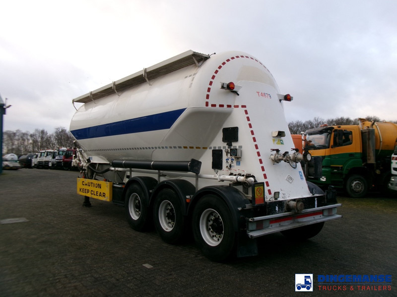 Feldbinder Powder tank alu 36 m3 / 1 comp - Semi-remorque citerne: photos 3 Feldbinder Powder tank alu 36 m3 / 1 comp - Semi-remorque citerne: photos 3