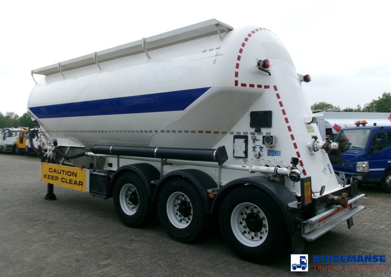 Feldbinder Powder tank alu 36 m3 / 1 comp - Semi-remorque citerne: photos 3 Feldbinder Powder tank alu 36 m3 / 1 comp - Semi-remorque citerne: photos 3