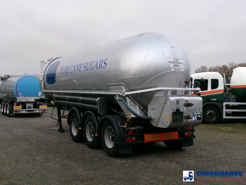 Feldbinder Powder tank alu 38 m3 (tipping) - Semi-remorque citerne: photos 3 Feldbinder Powder tank alu 38 m3 (tipping) - Semi-remorque citerne: photos 3