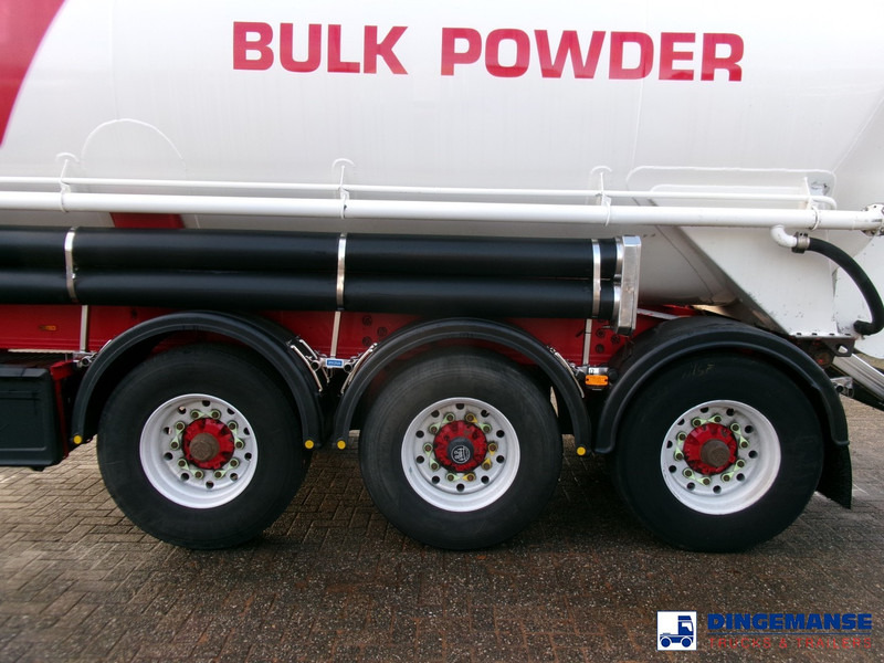 Feldbinder Powder tank alu 41 m3 (tipping) - Semi-remorque citerne: photos 5 Feldbinder Powder tank alu 41 m3 (tipping) - Semi-remorque citerne: photos 5