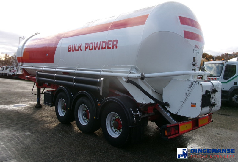 Feldbinder Powder tank alu 41 m3 (tipping) - Semi-remorque citerne: photos 3 Feldbinder Powder tank alu 41 m3 (tipping) - Semi-remorque citerne: photos 3