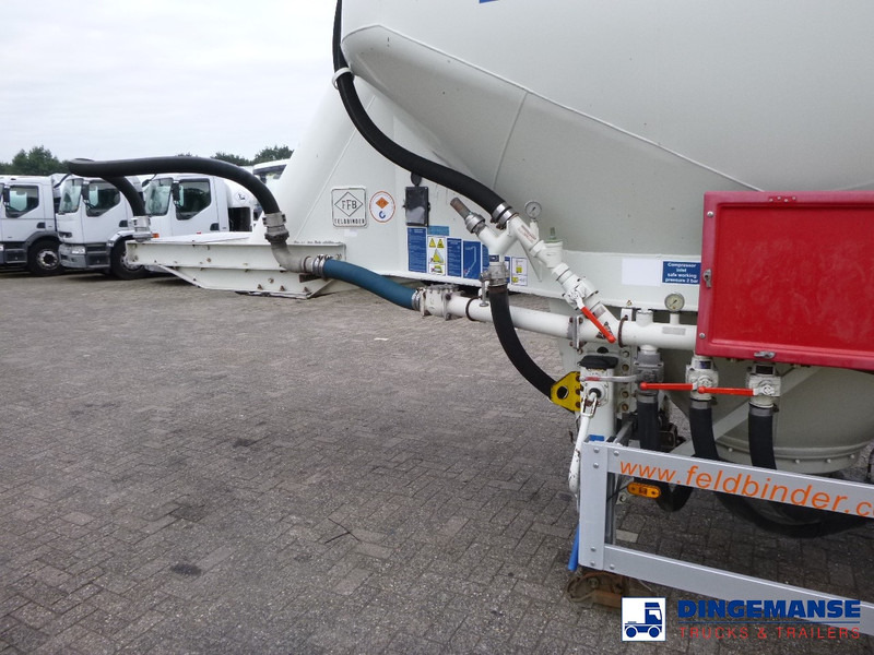 Semi-remorque citerne Feldbinder Powder tank alu 43 m3 / 1 comp: photos 9