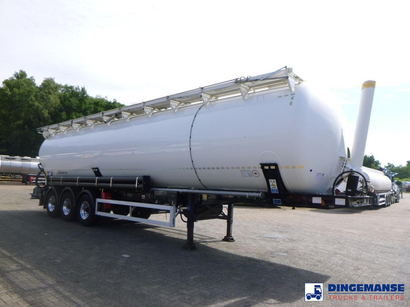 Feldbinder Powder tank alu 63 m3 (tipping) - Semi-remorque citerne: photos 2 Feldbinder Powder tank alu 63 m3 (tipping) - Semi-remorque citerne: photos 2