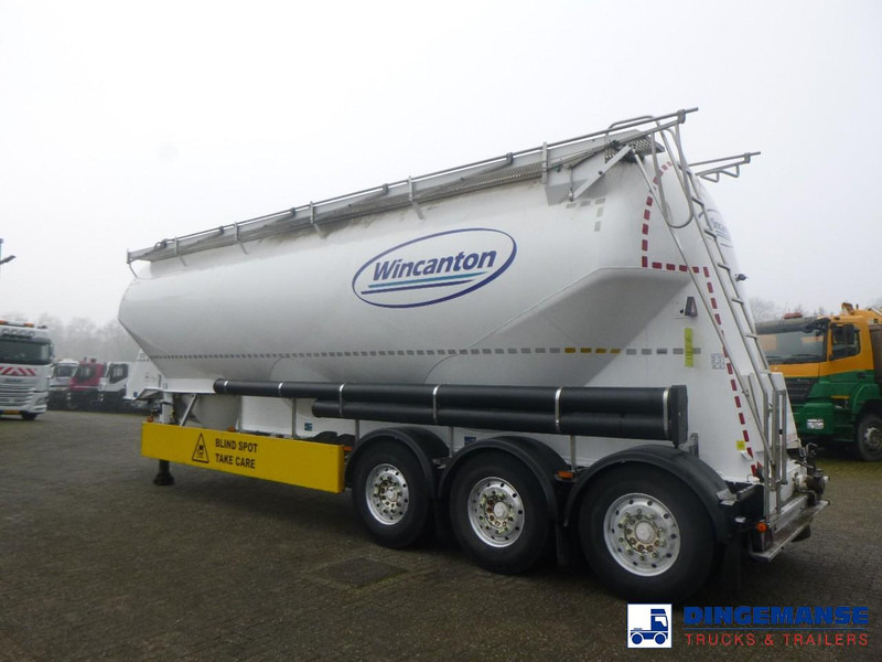 Feldbinder Powder tank alu alu 49 m3 / 1 comp - Semi-remorque citerne: photos 4 Feldbinder Powder tank alu alu 49 m3 / 1 comp - Semi-remorque citerne: photos 4