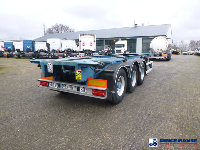 Fruehauf 3-axle container chassis 20, 30 ft - Camion porte-conteneur/ Caisse mobile: photos 4 Fruehauf 3-axle container chassis 20, 30 ft - Camion porte-conteneur/ Caisse mobile: photos 4