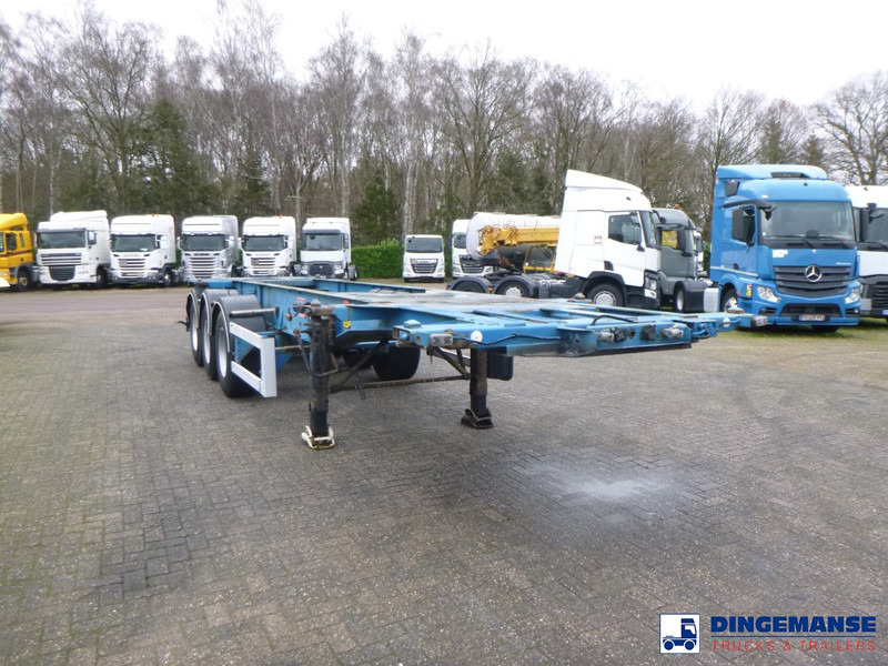 Fruehauf 3-axle container chassis 20, 30 ft - Camion porte-conteneur/ Caisse mobile: photos 2 Fruehauf 3-axle container chassis 20, 30 ft - Camion porte-conteneur/ Caisse mobile: photos 2