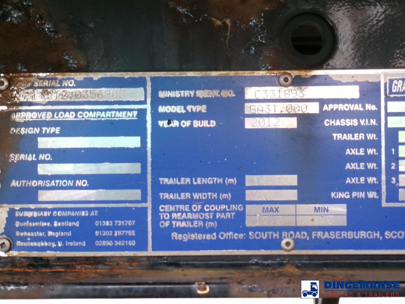 Semi-remorque frigorifique Gray Adams Frigo trailer + Carrier Vector 1850 MT: photos 20 Semi-remorque frigorifique Gray Adams Frigo trailer + Carrier Vector 1850 MT: photos 20