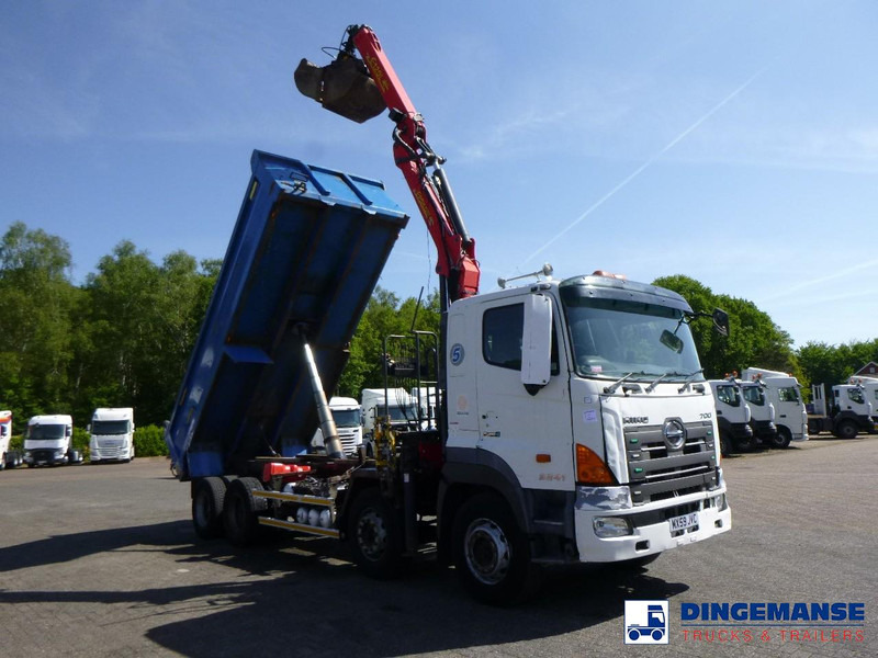 Hino FY1EUKA RHD + Palfinger E120L + grapple - Camion grue: photos 2 Hino FY1EUKA RHD + Palfinger E120L + grapple - Camion grue: photos 2