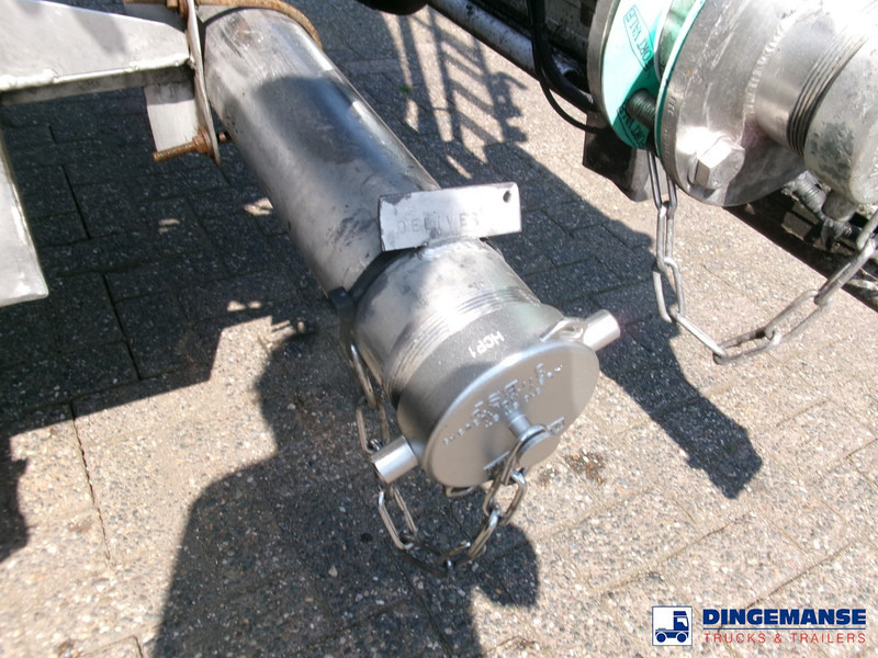 Semi-remorque citerne Indox Chemical tank inox 35.2 m3 / 1 comp + pump: photos 19