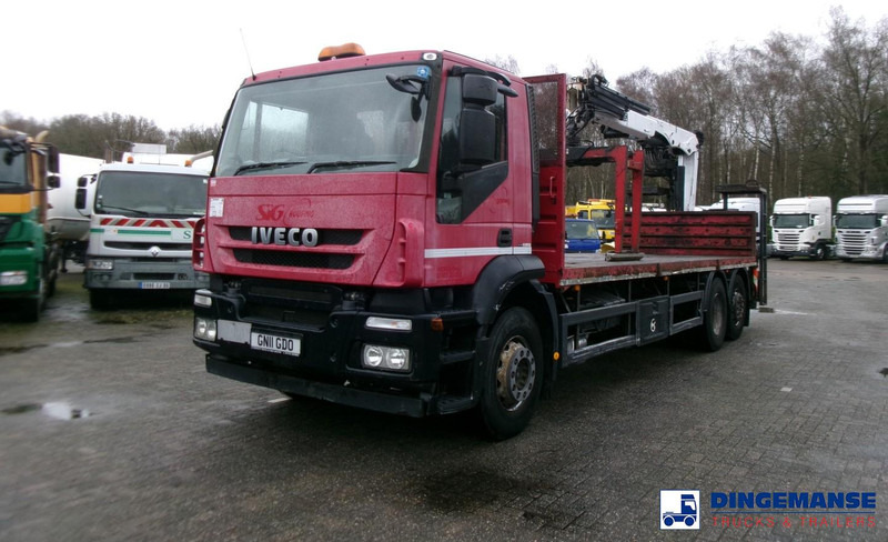 Iveco AD260S31Y 6x2 RHD + Hiab 144 DLS-2 Pro - Camion grue: photos 1 Iveco AD260S31Y 6x2 RHD + Hiab 144 DLS-2 Pro - Camion grue: photos 1