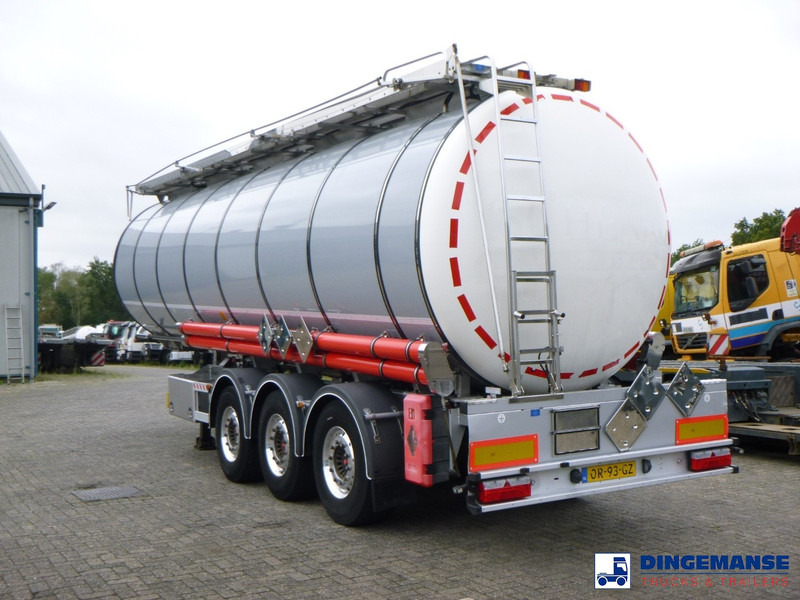 Kässbohrer Chemical tank inox L4BH 37.5 m3 / 1 comp - Semi-remorque citerne: photos 3 Kässbohrer Chemical tank inox L4BH 37.5 m3 / 1 comp - Semi-remorque citerne: photos 3