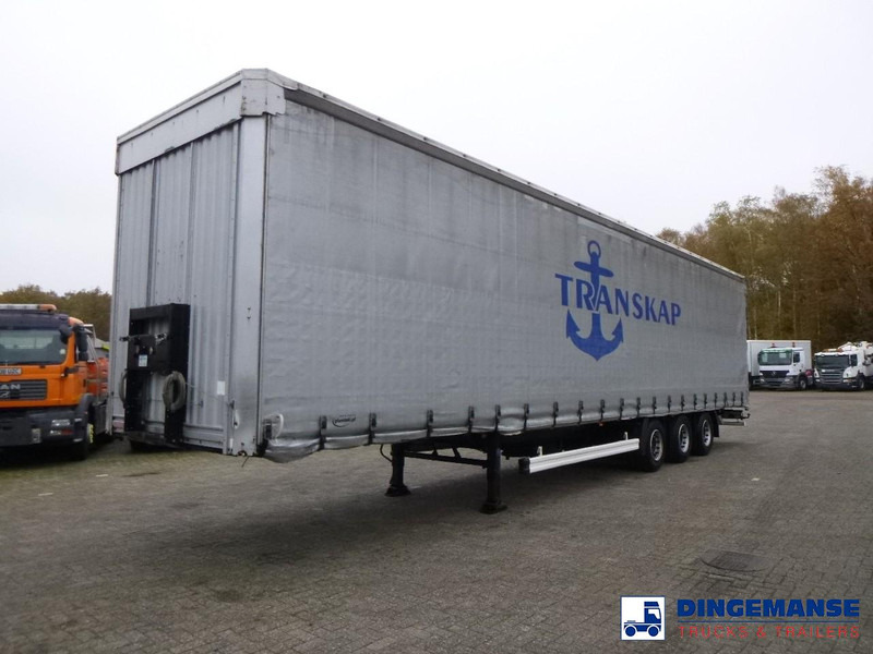Kässbohrer Curtain side Mega trailer 98.5 m3 - Semi-remorque rideaux coulissants: photos 1 Kässbohrer Curtain side Mega trailer 98.5 m3 - Semi-remorque rideaux coulissants: photos 1
