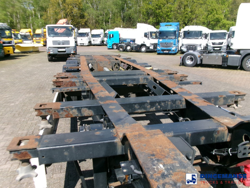Semi-remorque porte-conteneur/ Caisse mobile Krone 3-axle container trailer 20-30-40-45 ft DA08LNA: photos 8