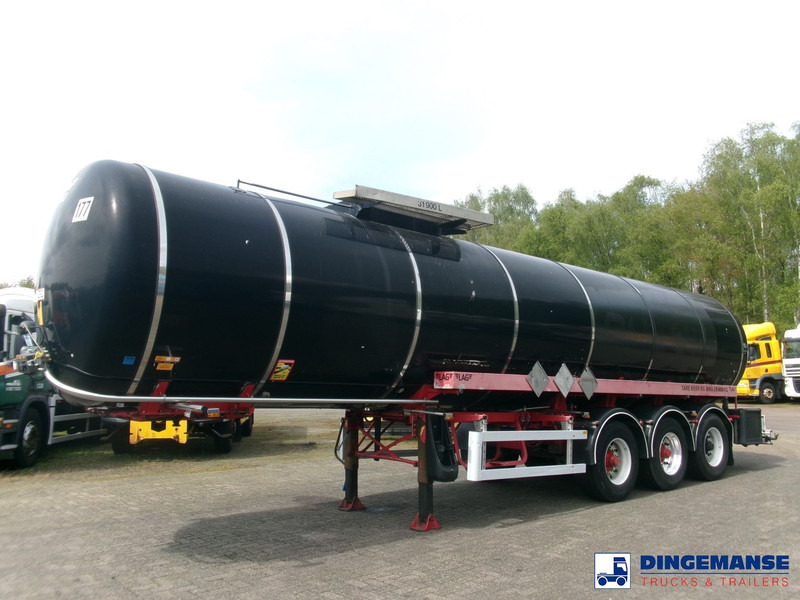 LAG Bitumen tank inox 31.9 m3 / 1 comp - Semi-remorque citerne: photos 1 LAG Bitumen tank inox 31.9 m3 / 1 comp - Semi-remorque citerne: photos 1