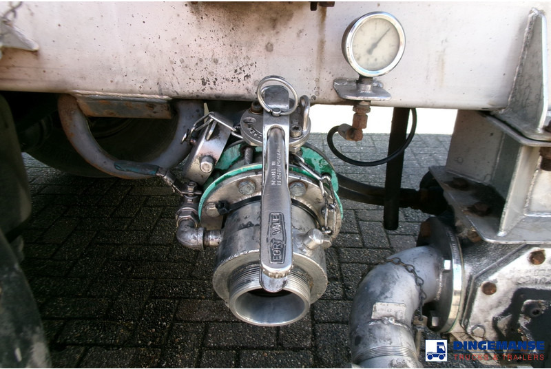 Semi-remorque citerne LAG Chemical tank inox 37.5 m3 / 1 comp + pump: photos 14