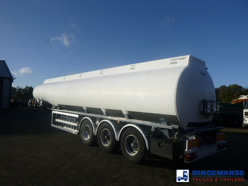 LAG Fuel tank alu 44.4 m3 / 6 comp + pump - Semi-remorque citerne: photos 3 LAG Fuel tank alu 44.4 m3 / 6 comp + pump - Semi-remorque citerne: photos 3
