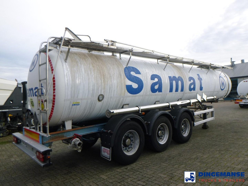 MAISONNEUVE Chemical ACID tank inox L4BH 22.4 m3 / 1 comp (caustic soda) - Semi-remorque citerne: photos 4 MAISONNEUVE Chemical ACID tank inox L4BH 22.4 m3 / 1 comp (caustic soda) - Semi-remorque citerne: photos 4