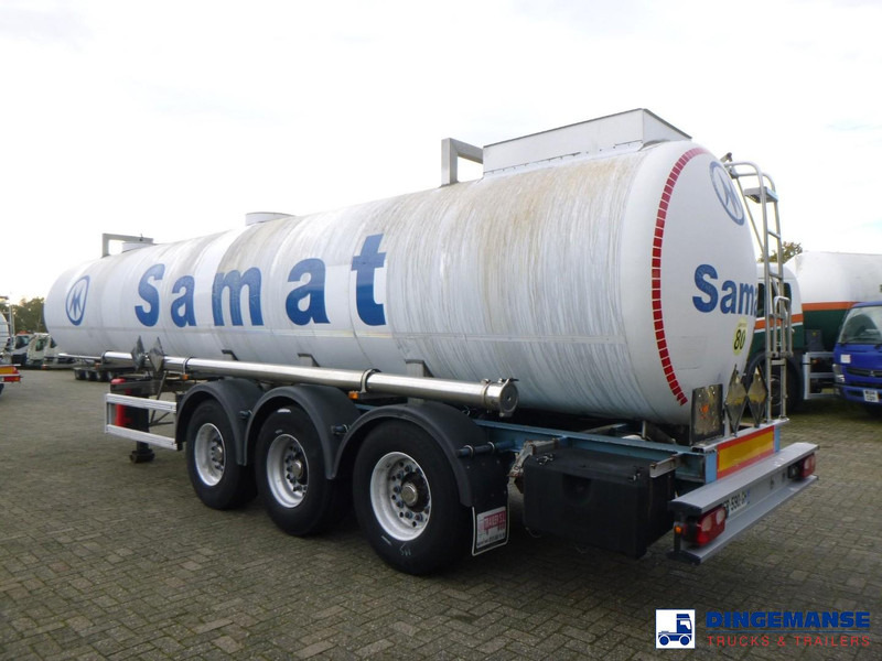 MAISONNEUVE Chemical ACID tank inox L4BH 22.4 m3 / 1 comp (caustic soda) - Semi-remorque citerne: photos 3 MAISONNEUVE Chemical ACID tank inox L4BH 22.4 m3 / 1 comp (caustic soda) - Semi-remorque citerne: photos 3