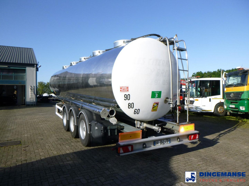 MAISONNEUVE Food tank inox 33 m3 / 5 comp - Semi-remorque citerne: photos 3 MAISONNEUVE Food tank inox 33 m3 / 5 comp - Semi-remorque citerne: photos 3