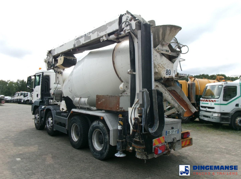 MAN TGS 32.360 8X4 Euro 6 Liebherr concrete mixer 8 m3 + belt - Camion malaxeur: photos 3 MAN TGS 32.360 8X4 Euro 6 Liebherr concrete mixer 8 m3 + belt - Camion malaxeur: photos 3