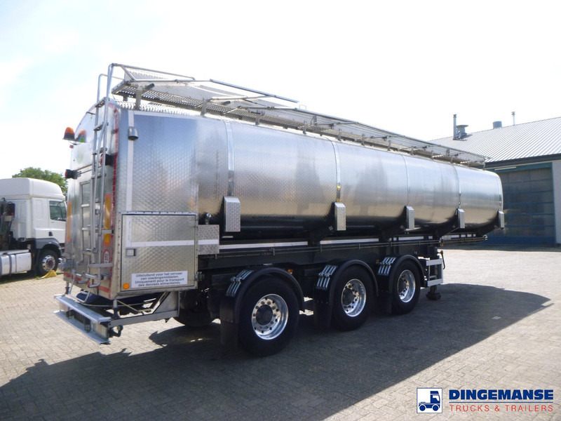 Mafa Food (milk) tank inox 29 m3 / 3 comp + pump - Remorque citerne: photos 4 Mafa Food (milk) tank inox 29 m3 / 3 comp + pump - Remorque citerne: photos 4