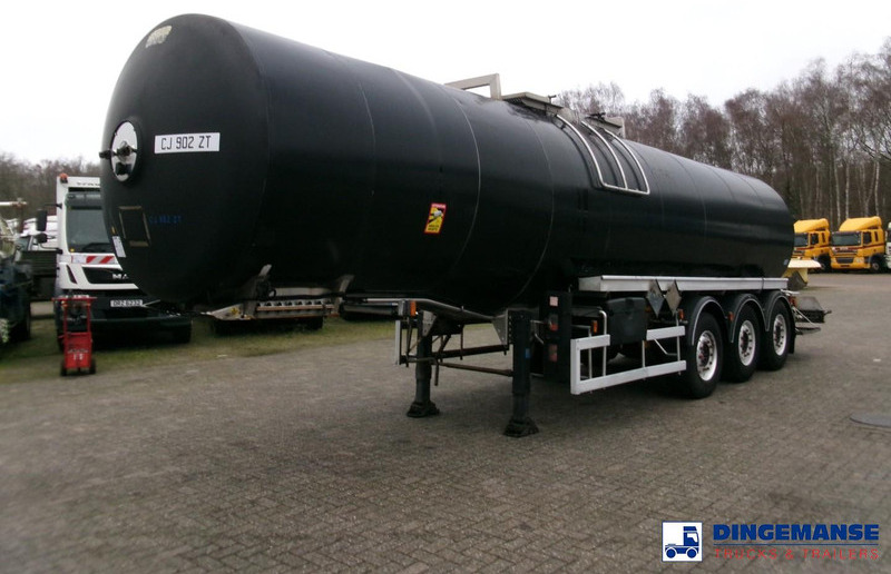 Magyar Bitumen / heavy oil tank inox 30.5 m3 / 1 comp + pump / ADR 03-01-2024 - Semi-remorque citerne: photos 1 Magyar Bitumen / heavy oil tank inox 30.5 m3 / 1 comp + pump / ADR 03-01-2024 - Semi-remorque citerne: photos 1