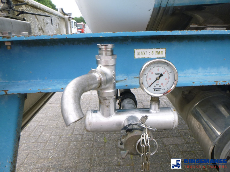 Semi-remorque citerne Magyar Chemical tank inox 33 m3 / 1 comp: photos 11