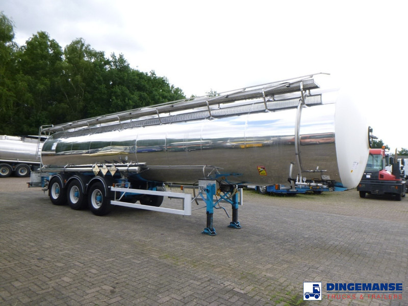 Magyar Chemical tank inox 33 m3 / 1 comp - Semi-remorque citerne: photos 2 Magyar Chemical tank inox 33 m3 / 1 comp - Semi-remorque citerne: photos 2
