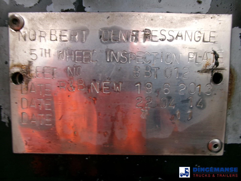 Semi-remorque citerne Melton Food (beer) tank inox 29.6 m3 / 1 comp: photos 19