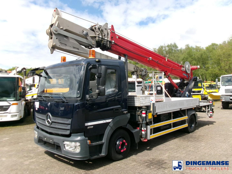 Mercedes-Benz Atego 816 4x2 Bocker AK 32/1500 SPS crane - Camion grue: photos 1 Mercedes-Benz Atego 816 4x2 Bocker AK 32/1500 SPS crane - Camion grue: photos 1