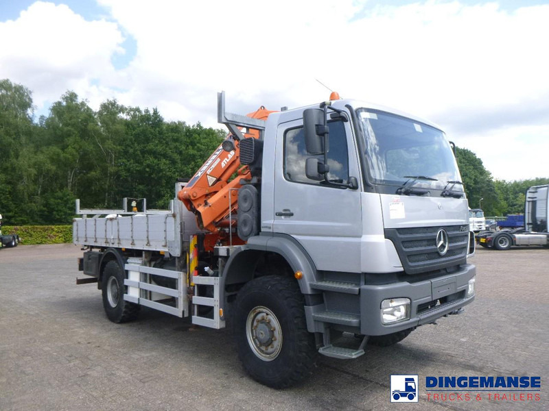 Mercedes-Benz Axor 1829 4x4 RHD + Atlas 85.2 A5L - Camion grue: photos 2 Mercedes-Benz Axor 1829 4x4 RHD + Atlas 85.2 A5L - Camion grue: photos 2