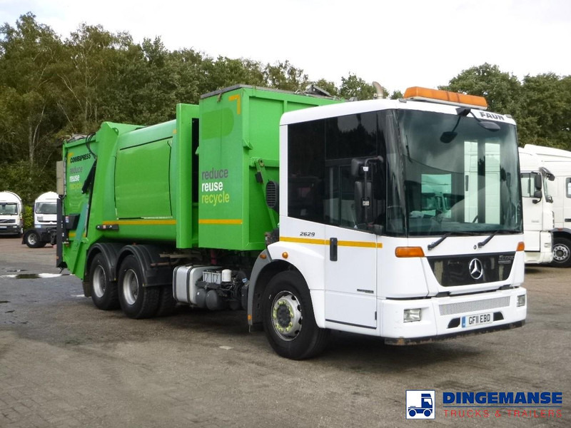 Mercedes-Benz Econic 2629LL 6x4 RHD Faun refuse truck - Benne à ordures ménagères: photos 2 Mercedes-Benz Econic 2629LL 6x4 RHD Faun refuse truck - Benne à ordures ménagères: photos 2