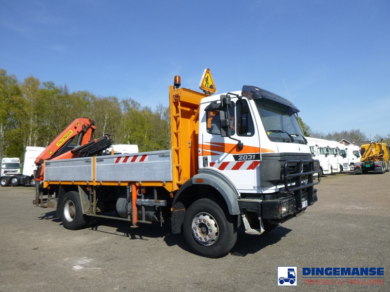 Camion grue Mercedes-Benz SK 2031 4X2 + Palfinger PK13000: photos 5